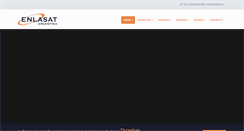 Desktop Screenshot of enlasat.com.ar